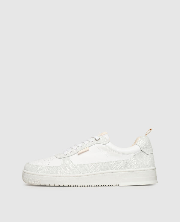 Bball M AA Herren Sneaker Weiß aus Kalbsleder