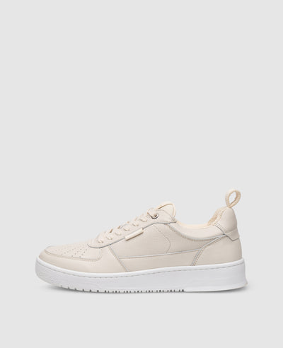 Bball M AB Herren Sneaker Beige aus Kalbsleder