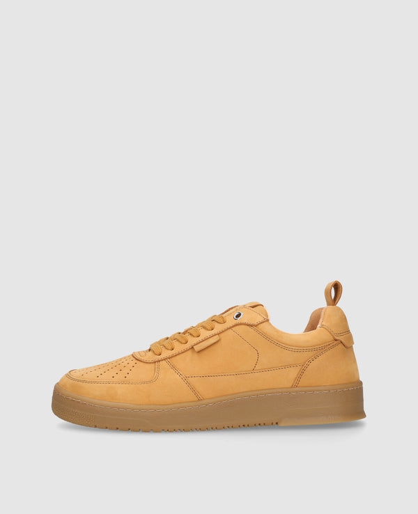 Bball M AN Herren Sneaker Hellbraun aus Kalbsnubuk