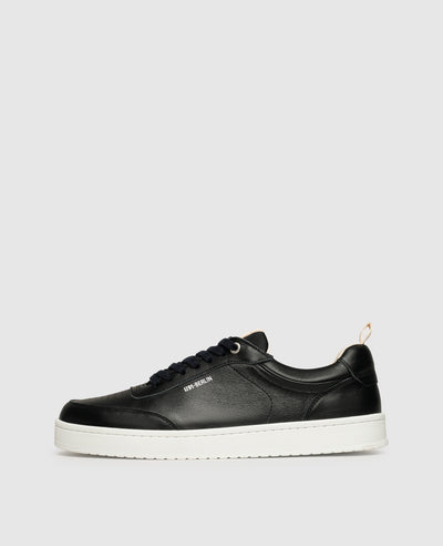 Court M AB Herren Sneaker Black aus Calf leather