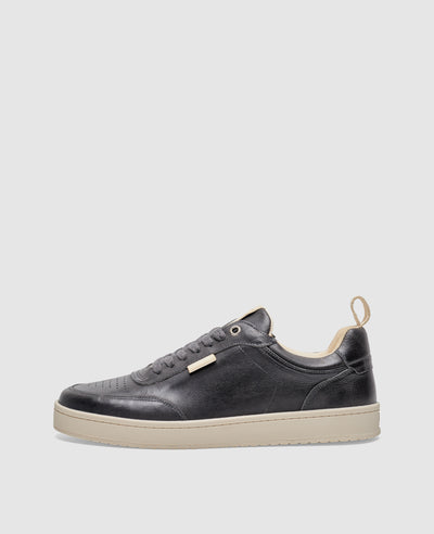 Court M AC Herren Sneaker Gray aus greased calf leather