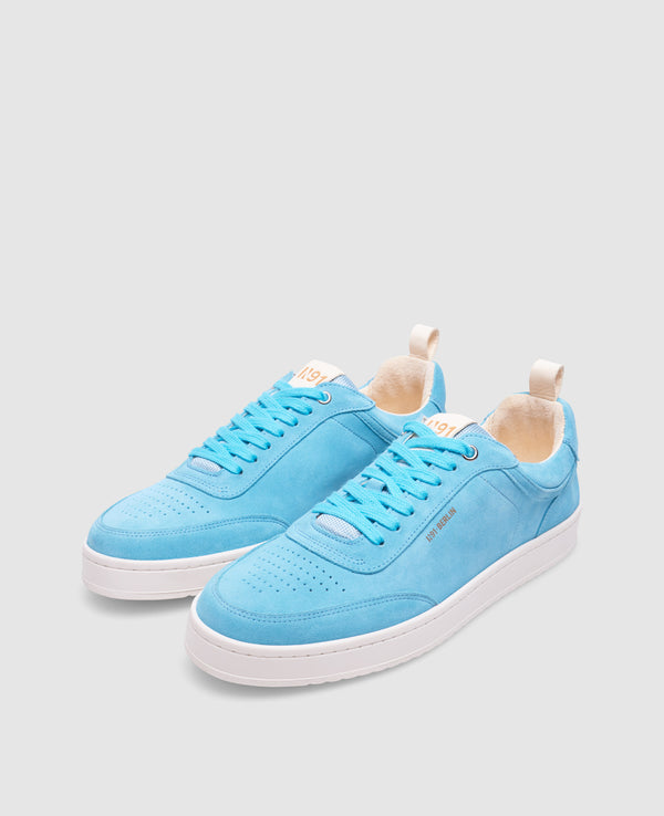 Court M AE Herren Sneaker Turquoise aus Calf suede