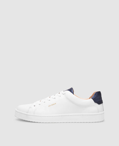 Original Draft M BX Herren Sneaker Weiß/Navy aus Kalbsleder
