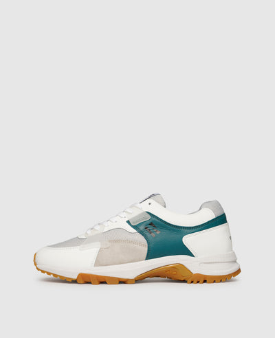Style Choice M LL Herren Sneaker Gray/White aus Calf leather