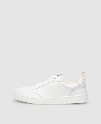Court W AB Damen Sneaker Weiß aus Kalbsleder