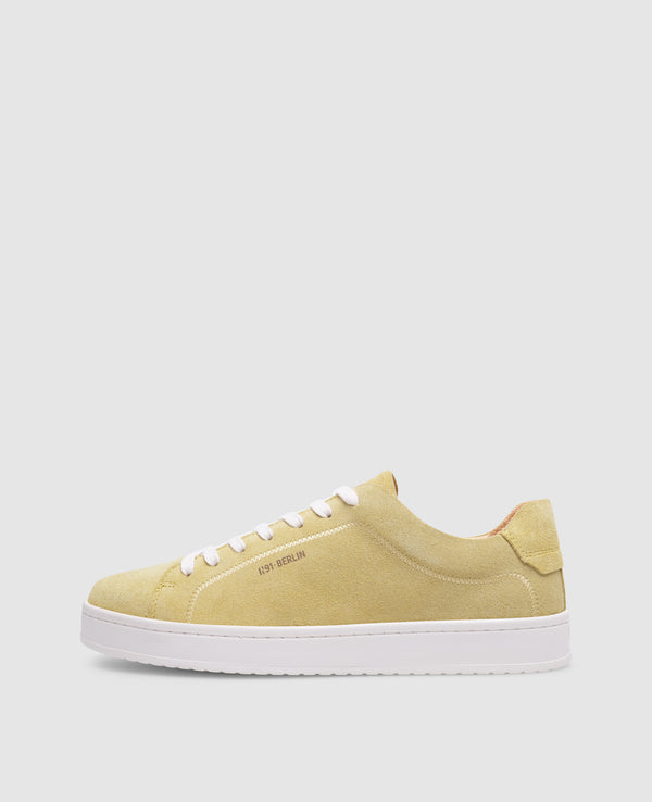 Original Draft W BE Damen Sneaker Light yellow aus Calf suede