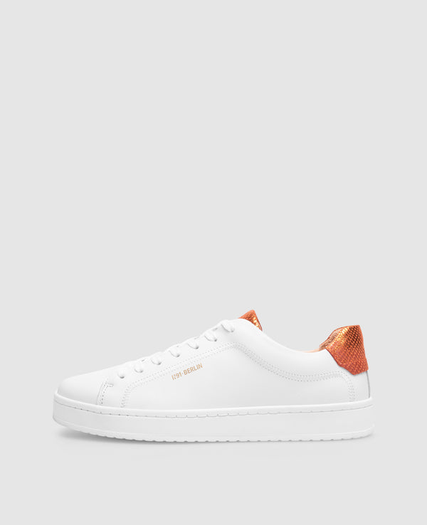 Original Draft W BX Damen Sneaker White/Orange aus Calf leather