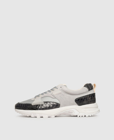 Style Choice M LN Herren Sneaker Gray aus Calf leather